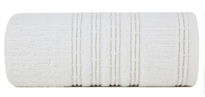 Romeo 01 White 50 x 90 Terry Bath Towel