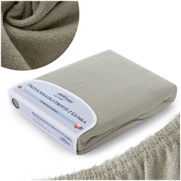 Terry sheet with elastic 156_D Grey 80x180