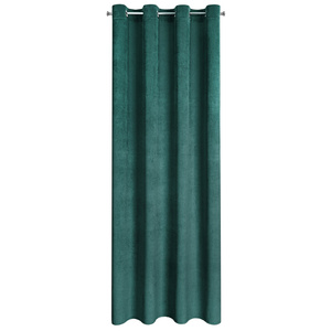 Velvet Eliza Curtain 140 x 250 Mint Sliver