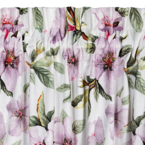 Curtain 140 x 270 Decorative Arleta White+Purple