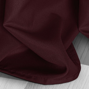 Curtain 140 x 250 Decorative Viva Bordeaux Drawstrings
