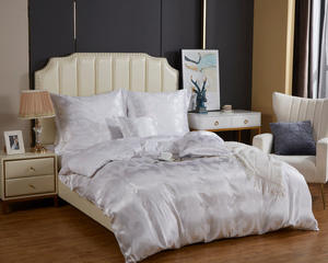 Bedding 220 x 200 5pcs Satin Embroidered AT003