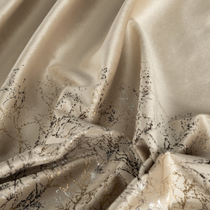 Curtain 140 x 250 Velvet Eyelets Tori Beige