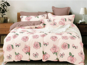 Bedding 160 x 200 3pcs Cotton Satin no. A1738