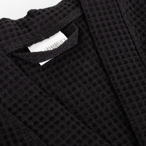 Gofer Unisex Cotton Bathrobe Vizzy XL 04 Black