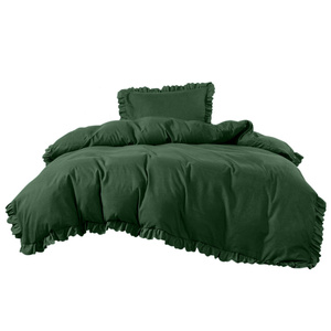 Bedding set 140 x 200 2 pcs with Ruffle Luxury Jowita 05