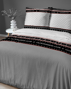 Bedding 220 x 200 3pcs Asti Satin Cotton 4920_B