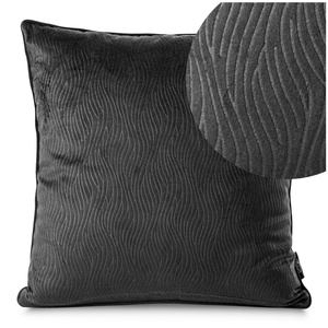 Velvet pillowcase Lili 40 x 40 Black