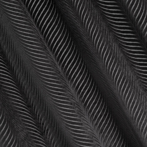 Velvet Lussi Curtain 140 x 250 Spill Black