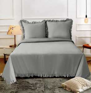 Bedding 200 x 220 3cz Satin with valance Nadir 03