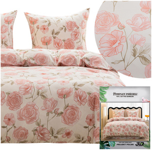 Bedding 160 x 200 4pcs Satin Maria 3092