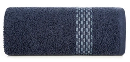 70 x 140 Terry Bath Towel Riva 07 Navy Blue
