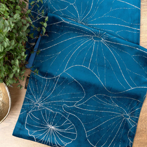 Runner 35 x 140 Decorative Velvet Blink18 Navy Blue