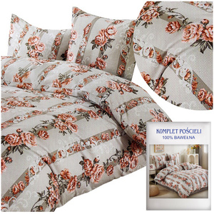 Bedding 200 x 220 3 pcs Cotton Satin no. A1770
