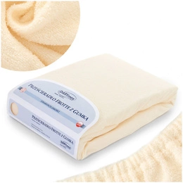 Terry sheet with elastic 018_D Ecru 80x140