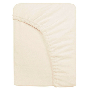 Terry sheet with elastic 018_D Ecru 140x200