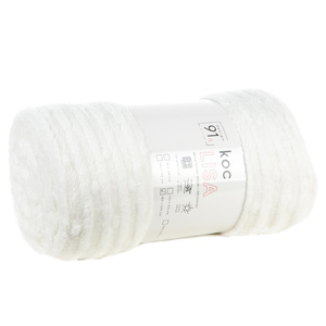 Blanket 200 x 220 Microfiber Embossed Lisa White