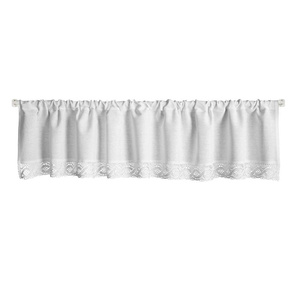 Decorative Curtain Vince On Tape 30 x 150 White