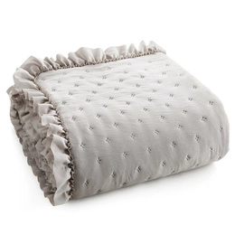 Decorative Quilted Bedspread 170 x 210 Libi3 Beige