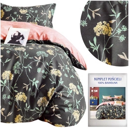 Bedding 160 x 200 3pc Satin Cotton No. A1620