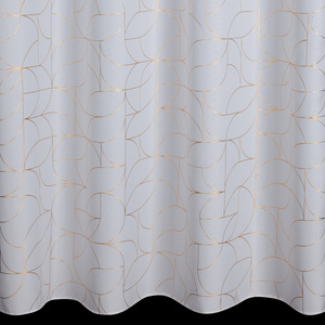 Curtain 140 x 250 Decorative Evi White + Gold