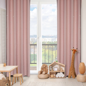 Ready Curtain Wendy 140 x 250 Eyelets Pink