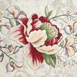 100 x 100 Decorative Tapestry Tablecloth 1182 Red