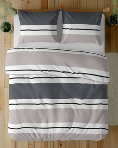 Bedding 140 x 200 2pc Asti Satin Cotton 5219A