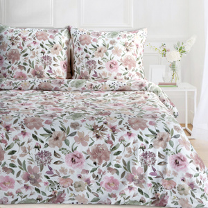 Bedding 140 x 200 2pcs Satin Cotton Spring 57