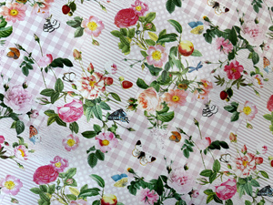 Tablecloth 140 cm Decorative by the Meter Lena 06