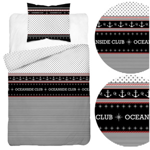 Bedding 140 x 200 2pc Asti Satin Cotton 4920_B