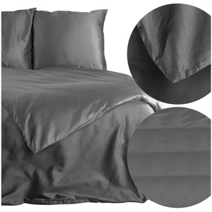 Bedding 160 x 200 3pc Satin Nova3 Steel