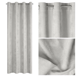 Curtain 140 x 250 Ready Decorative Julie Beige