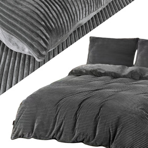 Bedding 200 x 220 3pcs Microfiber Bear Stripes Ayse 2256