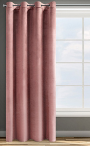 Curtain 140 x 250 Decorative Velvet Rosa C. Pink