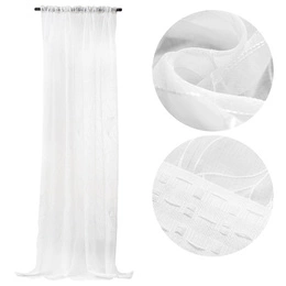 Decorative Curtain 500 x 250 Cruz Tape Voile 01