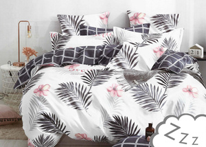 Cotton Satin Bedding No. A1261 160x200NP 3 parts