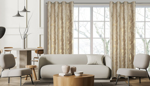 Curtain 140 x 250 Decorative Velvet Melody Beige