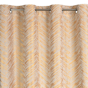 Curtain 140 x 250 Decorative Velvet Sara Cream+Gold