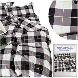 Bedding 160 x 200 3pcs Cotton Satin no. A1678