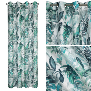 Ready-made Curtain Adeline Slider 140 x 250 B+Green