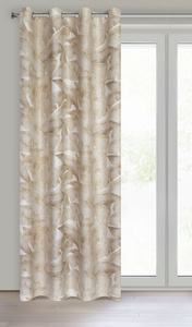 Ready Curtain Samira 140 x 250 White + Beige