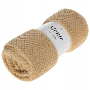 Blanket 70 x 150 Microfiber Jacquard Monte Beige