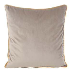 Decorative Butt Pillowcase 45 x 45 Beige + Gold