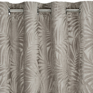 Curtain 140 x 250 Decorative Drawstring Livia Beige