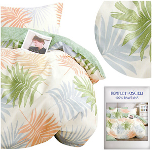 Bedding 160 x 200 3pc Satin Cotton No. A1654