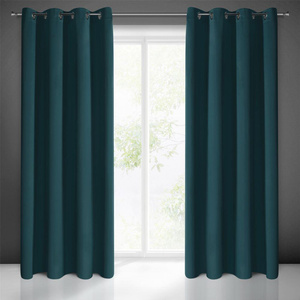 Curtain 135 x 250 Decorative Blackout Logan Petrol