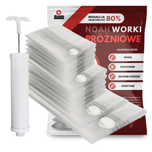 Noah 12 Piece Vacuum Bag Set + Pump