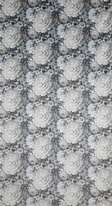 Curtain 140 x 270 Decorative Lucia Cream+Blue