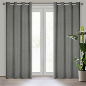 Carlo Blackout Curtain 140 x 250 Ashen